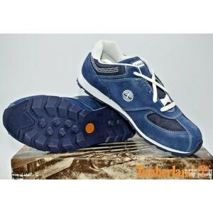 New Vintage! Timberland Metro Run Sneakers Blue/White Juniors Size 6 M/M (48930)